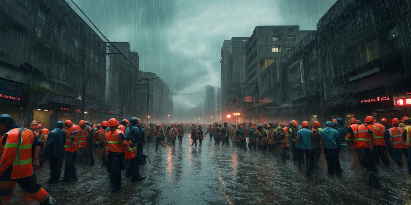 驻马店市遭遇极端暴雨,全市动员转移群众超5万,全力抗灾保民生