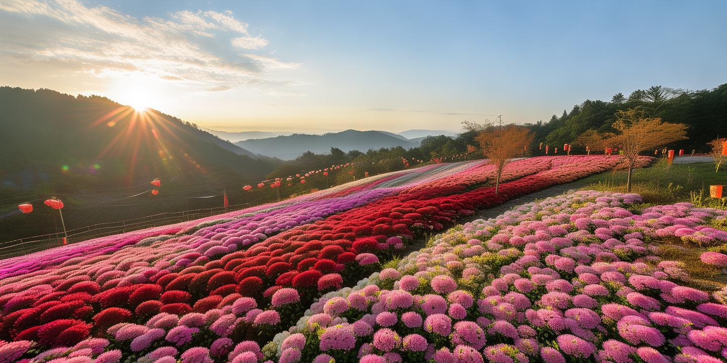 重阳文化节盛大启幕,登高专线带你俯瞰万亩菊海